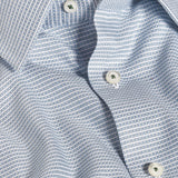 TBSP13002354 | Green & Sky Micro Dobby Dress Shirt