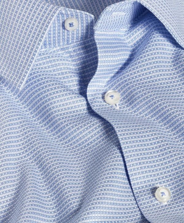 TBSP13002402 | Blue & Sky Micro Dobby Dress Shirt