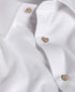 TBSP13004110 | White Dobby Solid Dress Shirt