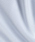 TBSP13005135 | White & Blue Micro Geometric Print Stretch Dress Shirt