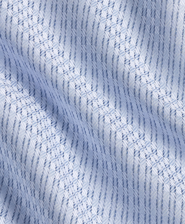 RBSP13007452 | Sky & Blue Textured Dobby Dress Shirt