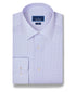 TBSP13203534 | Lilac Micro Geometric Print Dress Shirt