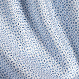 TBSP13600155 | White & Navy Geometric Print Dress Shirt