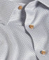 TBSP13601124 | White & Dune Geometric Print Dress Shirt