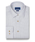 TBSP13601124 | White & Dune Geometric Print Dress Shirt
