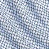 SBSP13801155 | White & Navy Twill Check Stretch Dress Shirt