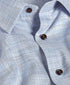 TBSP13805427 | Blue & Chocolate Multi Check Dress Shirt