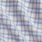 TBSP13809286 | Sand & Blue Dobby Check Dress Shirt