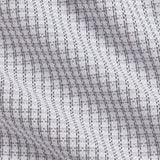 TBSP13811101 | White & Charcoal Textured Check Dress Shirt