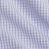RBSP13811137 | White & Purple Textured Check Dress Shirt