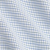TBSP13812448 | Blue & Green Dobby Check Dress Shirt