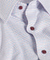 RBSP13812457 | Blue & Merlot Dobby Check Dress Shirt