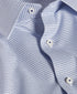 TBSP13820450 | Navy & Sky Twill Micro Check Stretch Dress Shirt