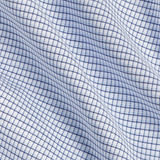 SBSP13820450 | Navy & Sky Twill Micro Check Stretch Dress Shirt