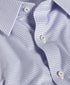 TBSP13820518 | Purple & Sky Twill Micro Check Stretch Dress Shirt