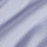 SBSP13950407 | Navy & White Twill Stripe Stretch Dress Shirt