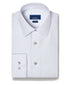 TBSP13952025 | Pearl Jaspé Twill Stripe Dress Shirt