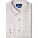 TBSP13952292 | Dune Jaspé Twill Stripe Dress Shirt