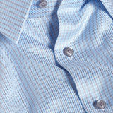 TBSP13953440 | Sky & Pearl Dobby Stripe Dress Shirt