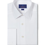 TFCSP6110110 | White Broadcloth French Cuff Dress Shirt