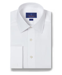 TFCSP6110110 | White Broadcloth French Cuff Dress Shirt