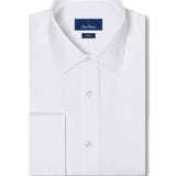 TFCSP6110110 | White Broadcloth French Cuff Dress Shirt