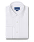 TFCSP6110110 | White Broadcloth French Cuff Dress Shirt