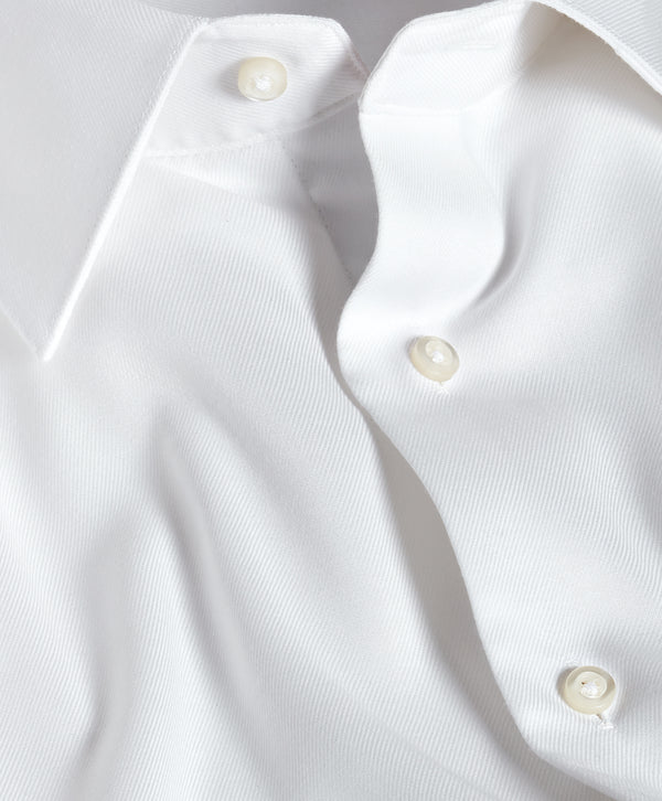 TFFB09107110 | White Performance Twill Formal Shirt