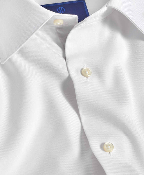 TFFB09107110 | White Performance Twill Formal Shirt