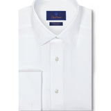 TFFB09107110 | White Performance Twill Formal Shirt