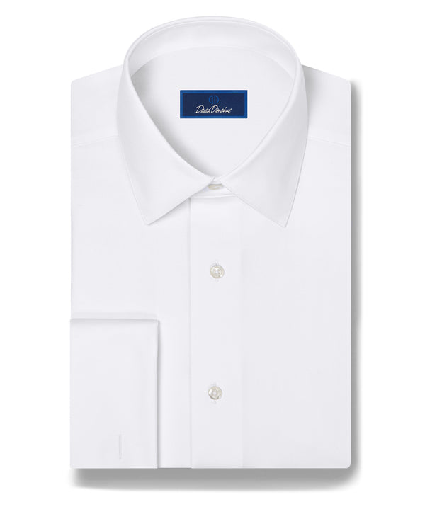 TFFB09107110 | White Performance Twill Formal Shirt