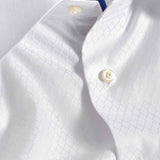 TFSS09034110 | White Diamond Textured Formal Shirt