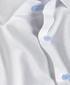 TBMS12110110 | White Twill Contrast Dress Shirt