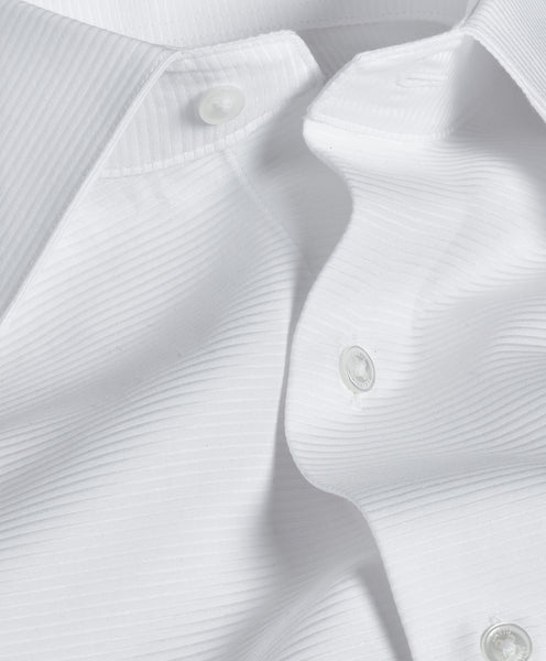 TT3810110 | Horizontal Rib French Cuff Formal Shirt