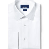 TT3810110 | Horizontal Rib French Cuff Formal Shirt