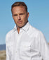 TWES4130110 | White Super Fine Twill Western Shirt