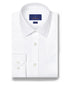 TWES4130110 | White Super Fine Twill Western Shirt