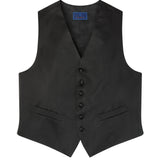 VT100001 | Black Satin Formal Vest