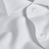 WB6110110 | Piqué Wing Collar French Cuff Formal Shirt