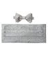 CH05582042 | Silver Paisley Self Tie Bow Tie & Cummerbund Set
