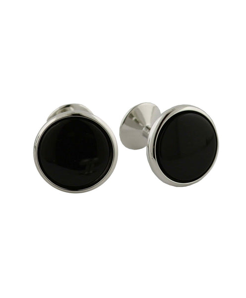 CL109300 | Onyx Brass Cufflinks