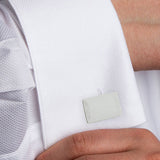 CL185502 | Engravable Sterling Silver Cufflinks