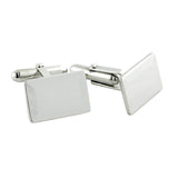 CL185502 | Engravable Sterling Silver Cufflinks