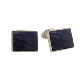 CL550402 | Sterling Silver & Sodalite Cufflinks