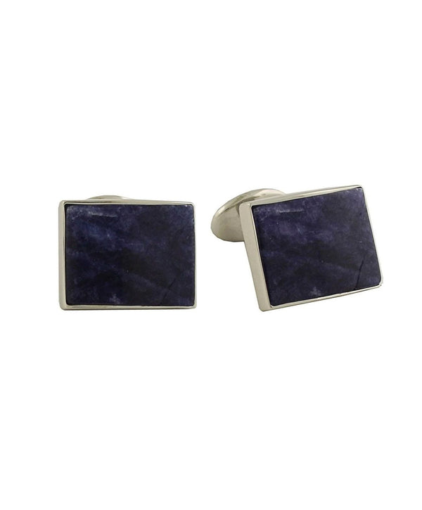 CL550402 | Sterling Silver & Sodalite Cufflinks