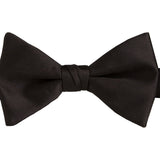CP100001 | Black Satin Pre-tied Bow Tie & Cummerbund Set