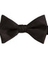 CP100001 | Black Satin Pre-tied Bow Tie & Cummerbund Set