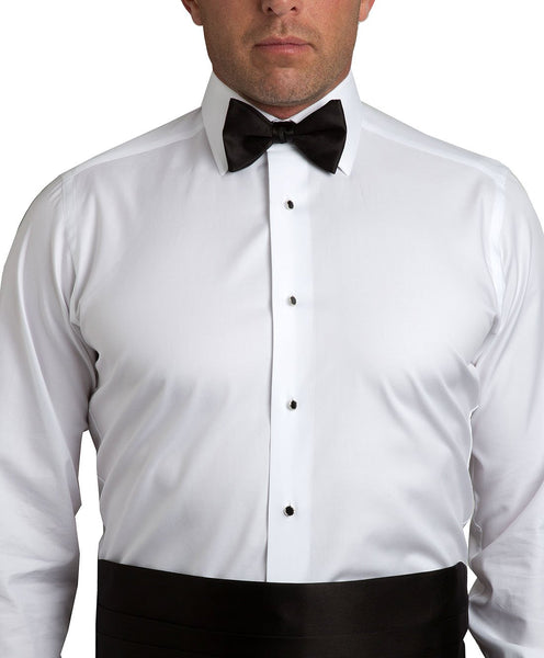 CP100001 | Black Satin Pre-tied Bow Tie & Cummerbund Set