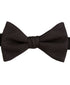 CP110001 | Black Faille Pre-tied Bow Tie & Cummerbund Set