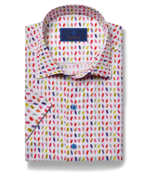 CSSM06014199 | Popsicle Print Short Sleeve Shirt